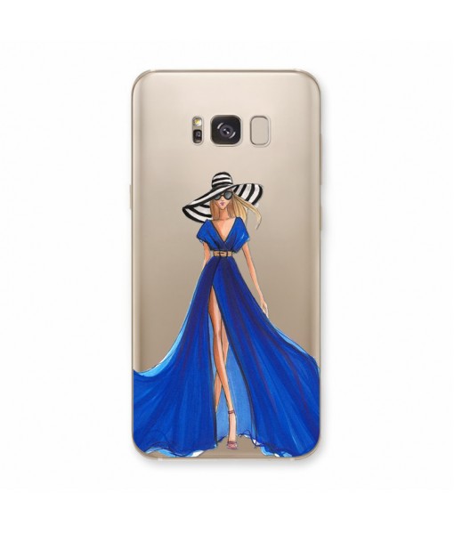 Husa Samsung Galaxy S8 Plus Silicon Premium BLUE SENSATION